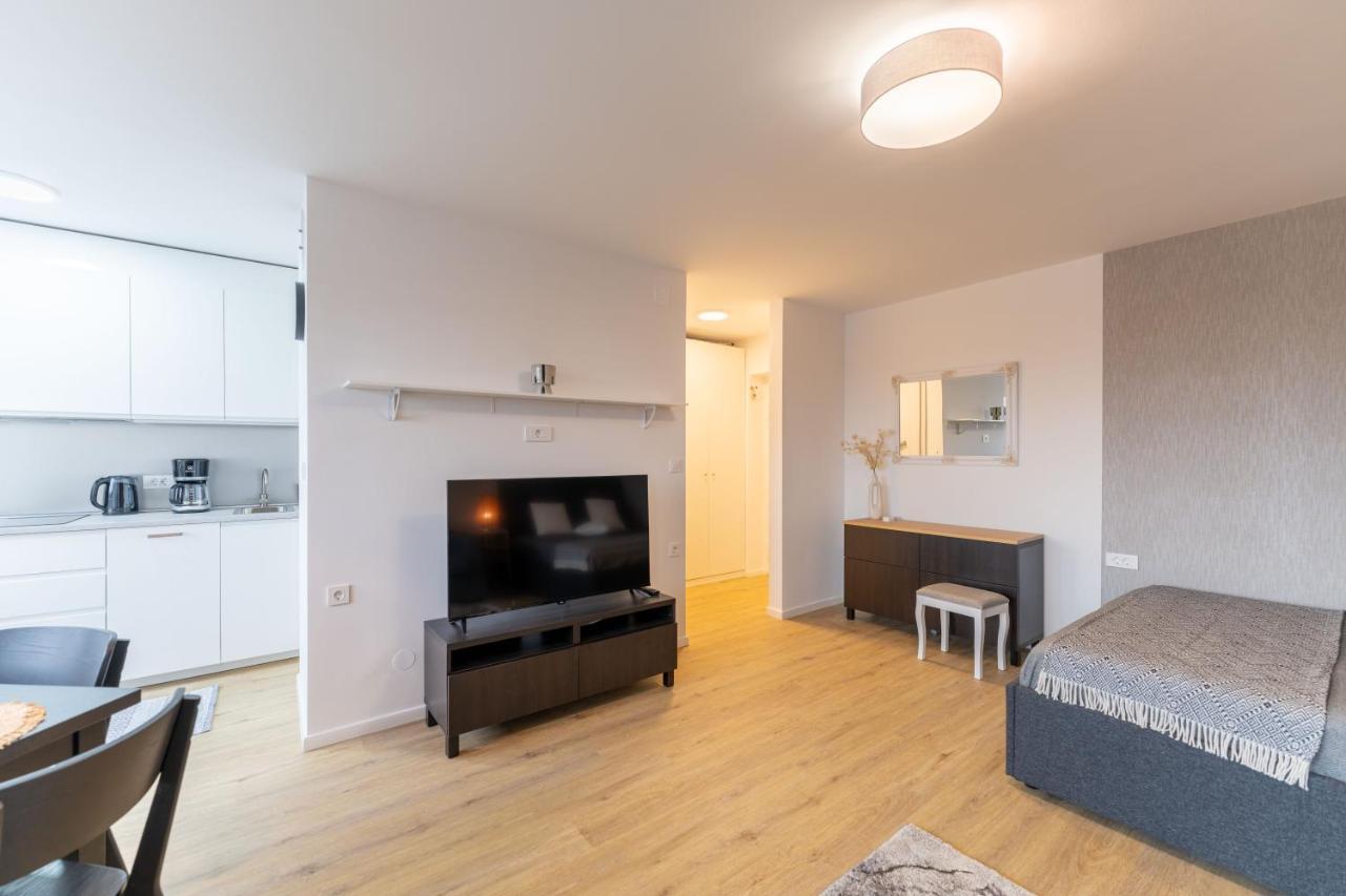 Elegant Tour As Studio Gilly With Open Views And A Balcony In The Center Ljubljana Exterior photo